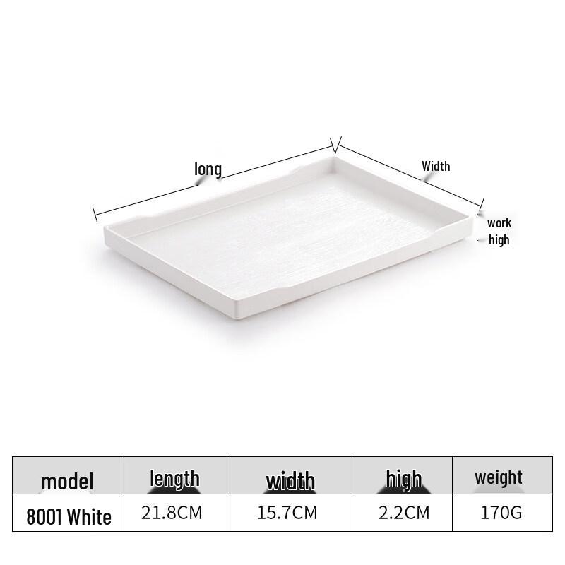 Andytai Melamine Rectangular Serving Tray
Andytai Melamine Rectangular Serving Tray