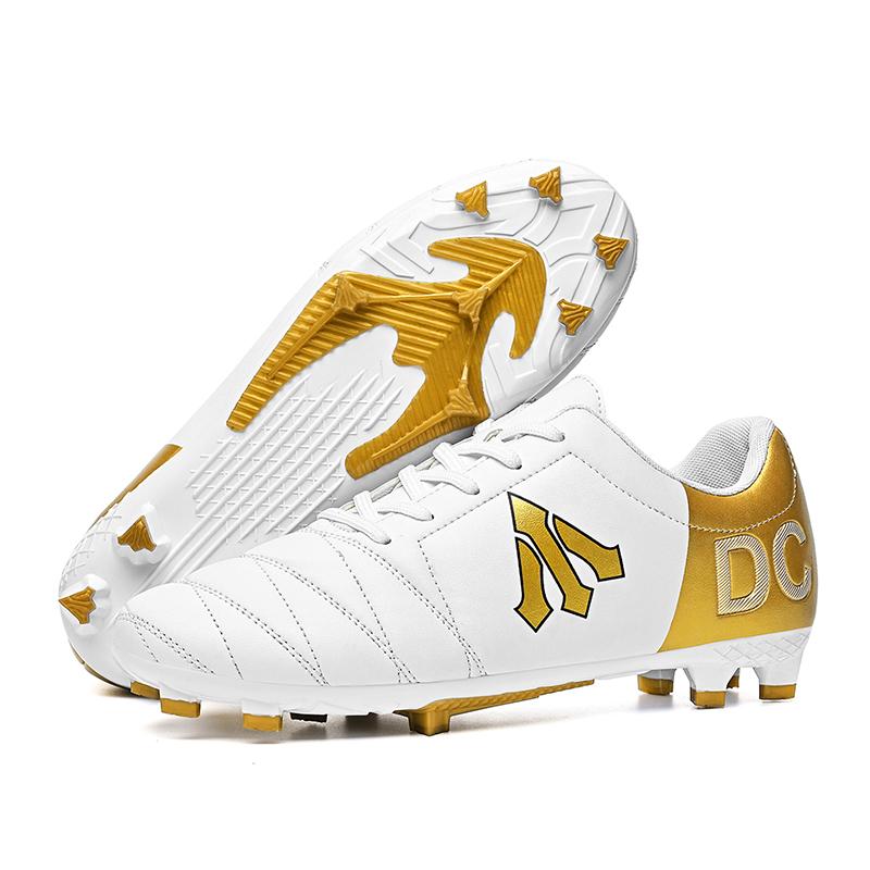 Kids Soccer Shoes Society FG/AG School Football Boots Cleats Grass Sneakers Boys Girls Outdoor Athletic Training Sports Footwear 45 золотий
Kids Soccer Shoes Society FG/AG School Football Boots Cleats Grass Sneakers Boys Girls Outdoor Athletic Training Sports Footwear 45 золотий