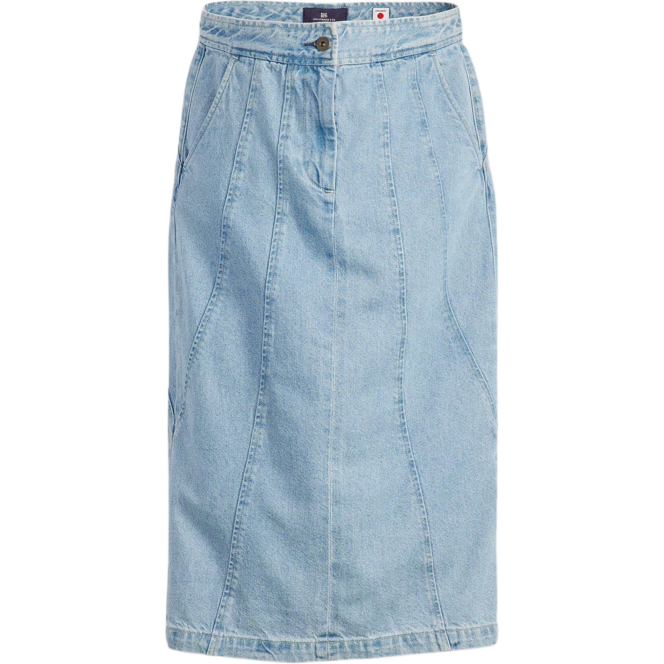 Levis Blue Tab™ Series Comfortable Simple Mid Waist Midi Denim Skirt Women skirts 001LW-0000 M
Levis Blue Tab™ Series Comfortable Simple Mid Waist Midi Denim Skirt Women skirts 001LW-0000 M
