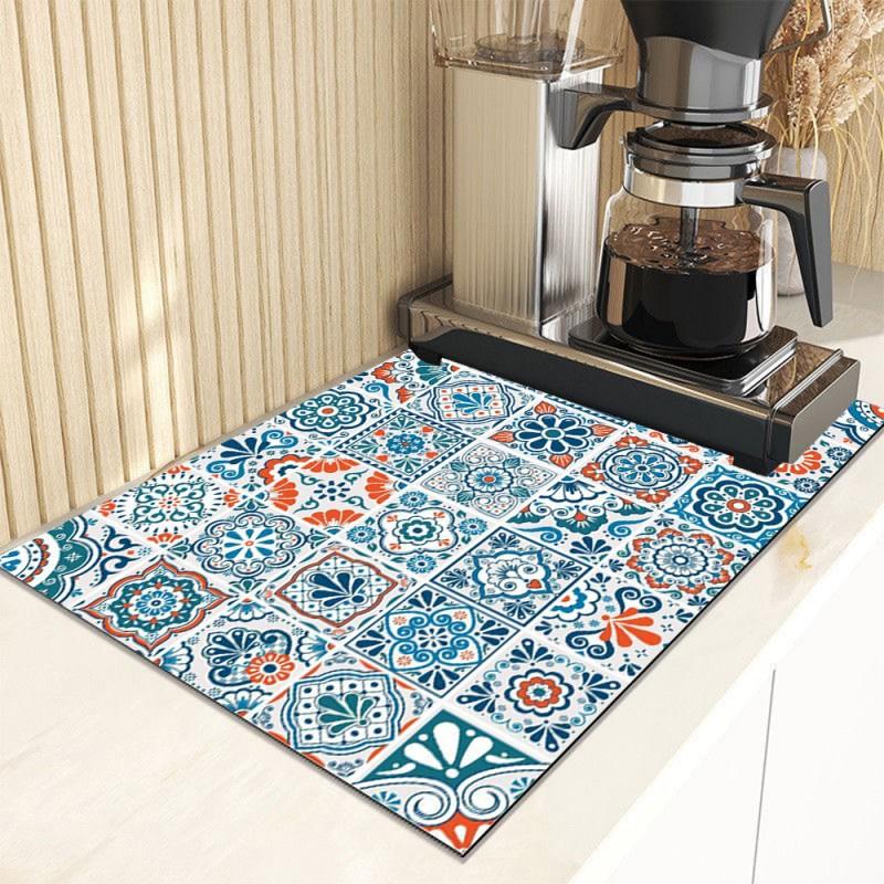 Впитывающие подставки для посуды, коврики для сушки посуды, бохо-цветочные, настольные, дренажные, термостойкие, коврики на столешницу, нескользящие, дренажные, кухонные 20x30cm
Впитывающие подставки для посуды, коврики для сушки посуды, бохо-цветочные, настольные, дренажные, термостойкие, коврики на столешницу, нескользящие, дренажные, кухонные 20x30cm