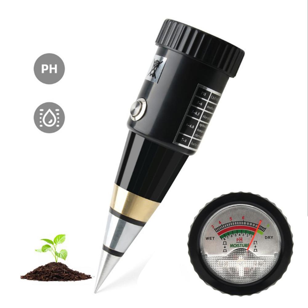 Soil Moisture PH Meter Metal Sensor Probe Handheld Soil PH Tester 3~8 PH Soil Acidity Meter No Battery for Planting Garden Tool чорний
Soil Moisture PH Meter Metal Sensor Probe Handheld Soil PH Tester 3~8 PH Soil Acidity Meter No Battery for Planting Garden Tool чорний