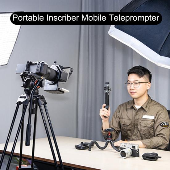Прямая трансляция 1/4 Screw Hole Интервью Несколько расширений DSLR Запись Мини-телесуфлёр Портативный писец
Прямая трансляция 1/4 Screw Hole Интервью Несколько расширений DSLR Запись Мини-телесуфлёр Портативный писец