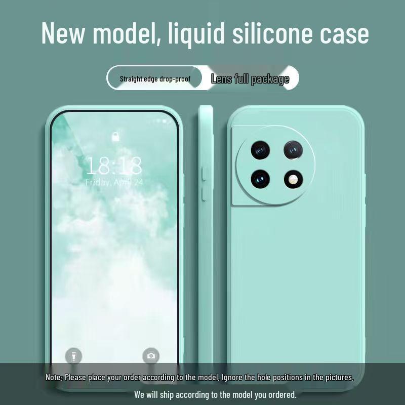 OnePlus Ace 2 Liquid Silicone Phone Case: Full Coverage Drop Protection, Solid Color, Skin-Friendly, High-End Feel Protective Cover. OnePlus Ace 2
OnePlus Ace 2 Liquid Silicone Phone Case: Full Coverage Drop Protection, Solid Color, Skin-Friendly, High-End Feel Protective Cover. OnePlus Ace 2