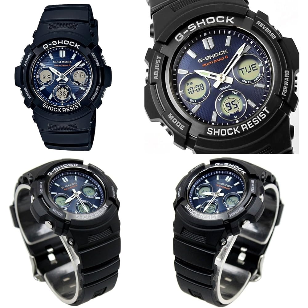 G-SHOCK Men s Analog-Digital Watch 200m Water Resistant Solar Powered Black Navy Strap
G-SHOCK Men s Analog-Digital Watch 200m Water Resistant Solar Powered Black Navy Strap