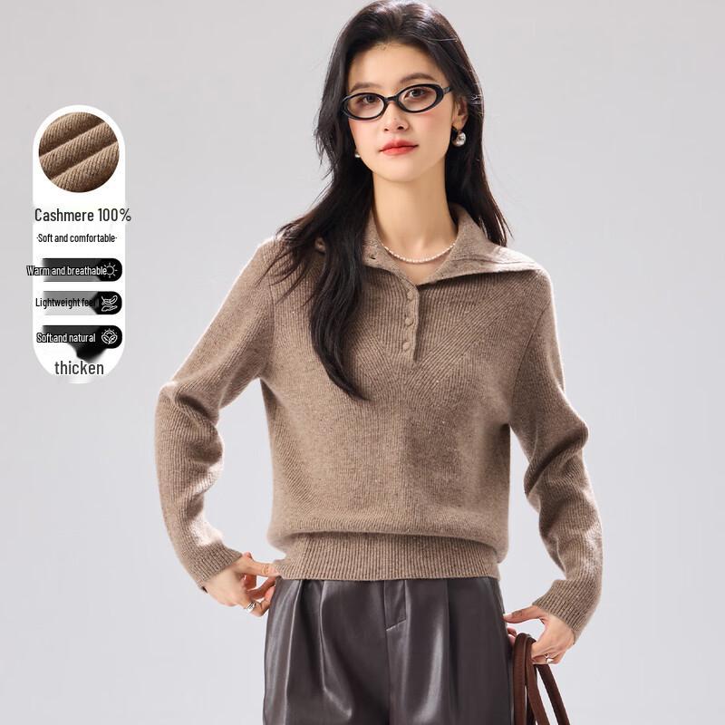 Women s Turn-down Collar Thick Cashmere Pullover XL
Women s Turn-down Collar Thick Cashmere Pullover XL