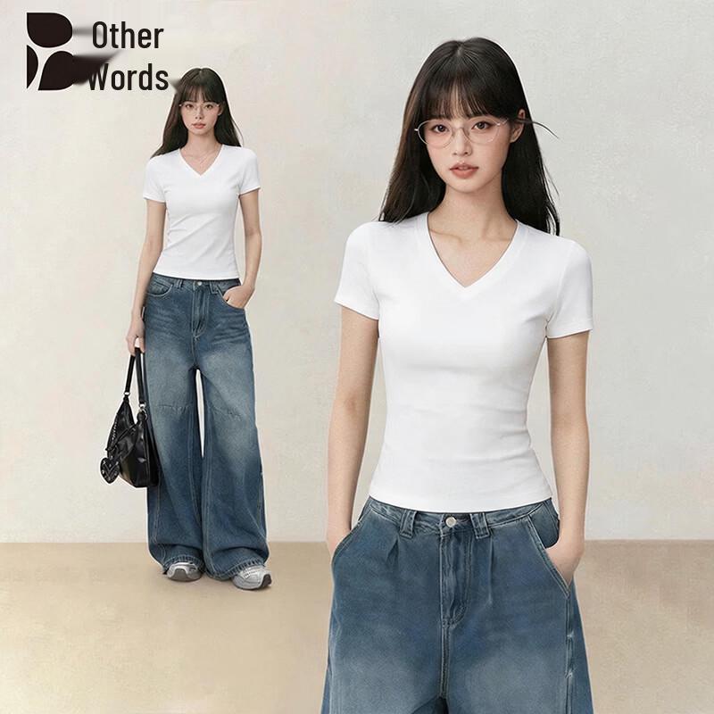 Women s Summer V-Neck Slim Fit Short Sleeve T-Shirt 2XL
Women s Summer V-Neck Slim Fit Short Sleeve T-Shirt 2XL