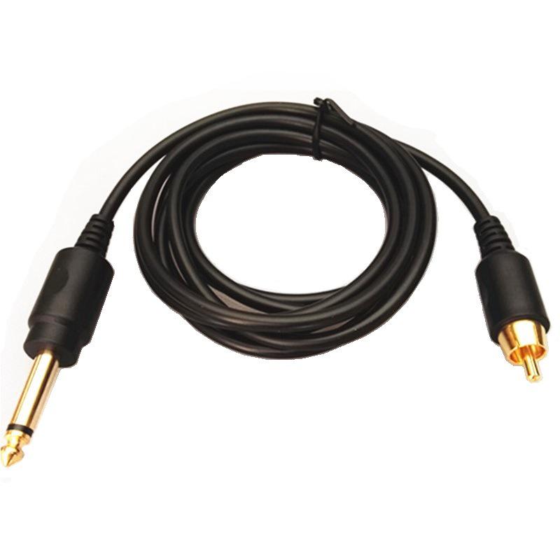 Tattoo Power Supply RCA Cable, Gold-Plated, Copper Core, 6.35mm Connector, Soft Skin, 2A Permanent Makeup Machine Cord
Tattoo Power Supply RCA Cable, Gold-Plated, Copper Core, 6.35mm Connector, Soft Skin, 2A Permanent Makeup Machine Cord
