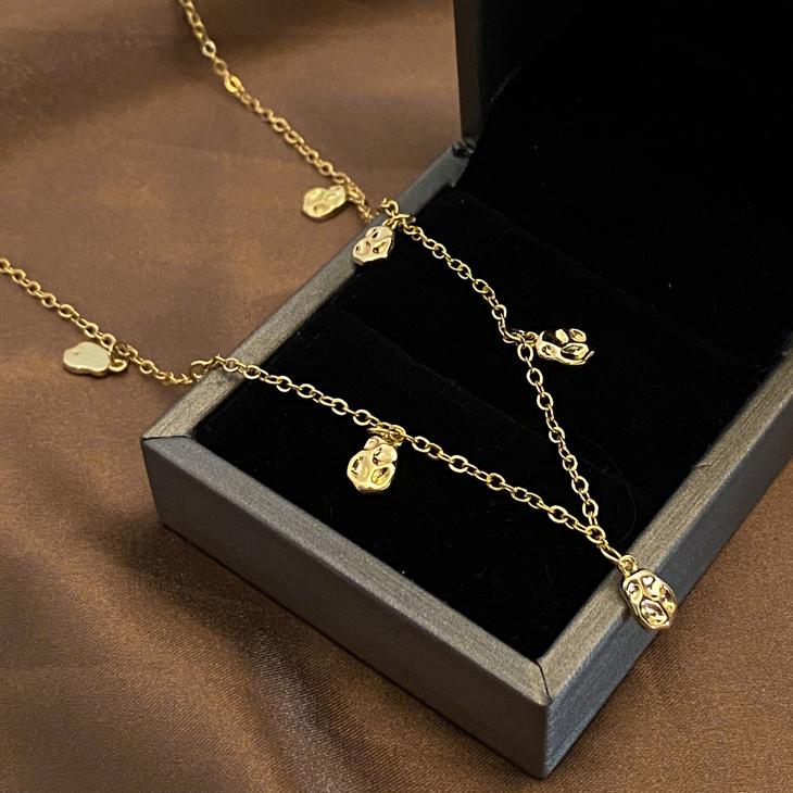 PONYKISS Sterling Silver Irregular Geometric Pendant Chain Necklaces for Women Trendy Fine Minimalist Accessories
PONYKISS Sterling Silver Irregular Geometric Pendant Chain Necklaces for Women Trendy Fine Minimalist Accessories