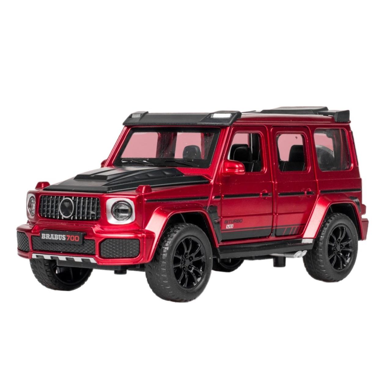 1/32 Domineering BENZ G700 Alloy Model, Cool Sound and Light, Desktop Ornaments, Best Collection for Car Model Enthusiasts червоний
1/32 Domineering BENZ G700 Alloy Model, Cool Sound and Light, Desktop Ornaments, Best Collection for Car Model Enthusiasts червоний