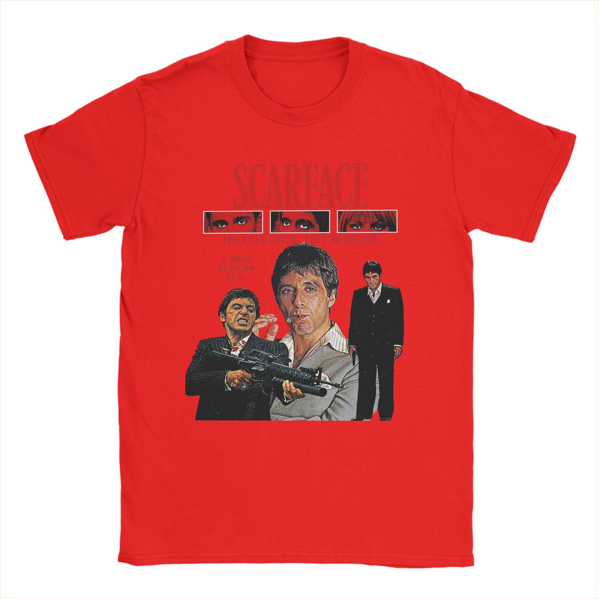 Футболка мужская Scarface 1983 Повседневная 100% Хлопок Футболки с круглым вырезом с коротким рукавом Топы с графическим принтом S
Футболка мужская Scarface 1983 Повседневная 100% Хлопок Футболки с круглым вырезом с коротким рукавом Топы с графическим принтом S