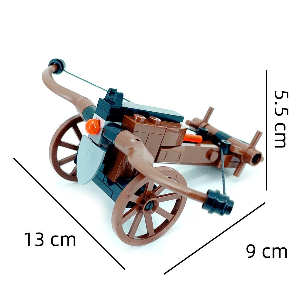 Medieval Roman Castle Legion Crossbow Gun Car Catapulted Military Weapons Building Block Crossbow Bow
Medieval Roman Castle Legion Crossbow Gun Car Catapulted Military Weapons Building Block Crossbow Bow