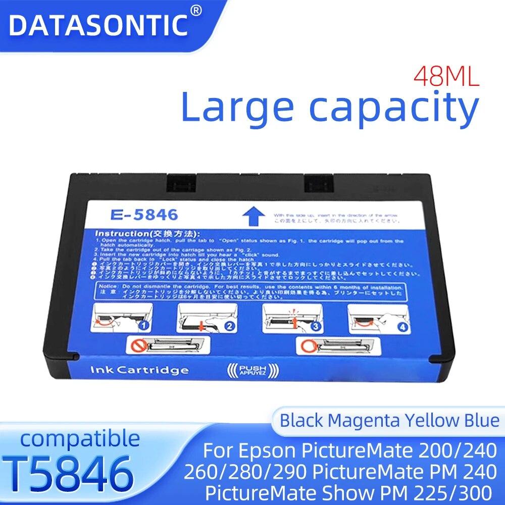 Новий чорнильний картридж T5846, сумісний для Epson PictureMate 200 240 260 280 290 PM 240 Show PM 225 300 Printer 5846 1set 1pcs
Новий чорнильний картридж T5846, сумісний для Epson PictureMate 200 240 260 280 290 PM 240 Show PM 225 300 Printer 5846 1set 1pcs