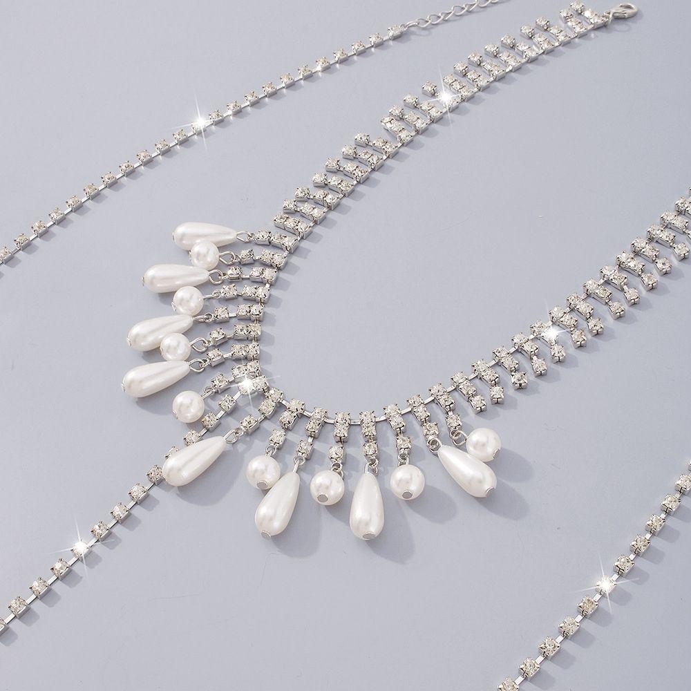 Body Chain Long Necklace Luxury Korean Style Necklace Pearl Necklace Waist Chain Women Necklace
Body Chain Long Necklace Luxury Korean Style Necklace Pearl Necklace Waist Chain Women Necklace
