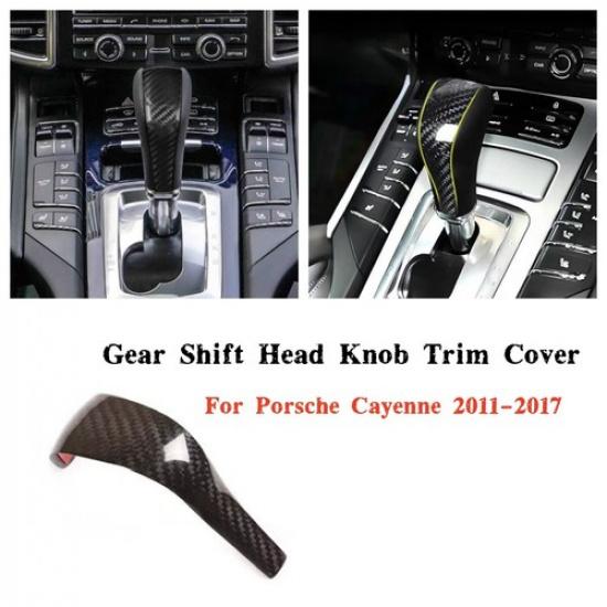 Gear Shift Knob Sequ Cover Trim For 2011-17 Porsche Cayenne Real Carbon Fiber
Gear Shift Knob Sequ Cover Trim For 2011-17 Porsche Cayenne Real Carbon Fiber
