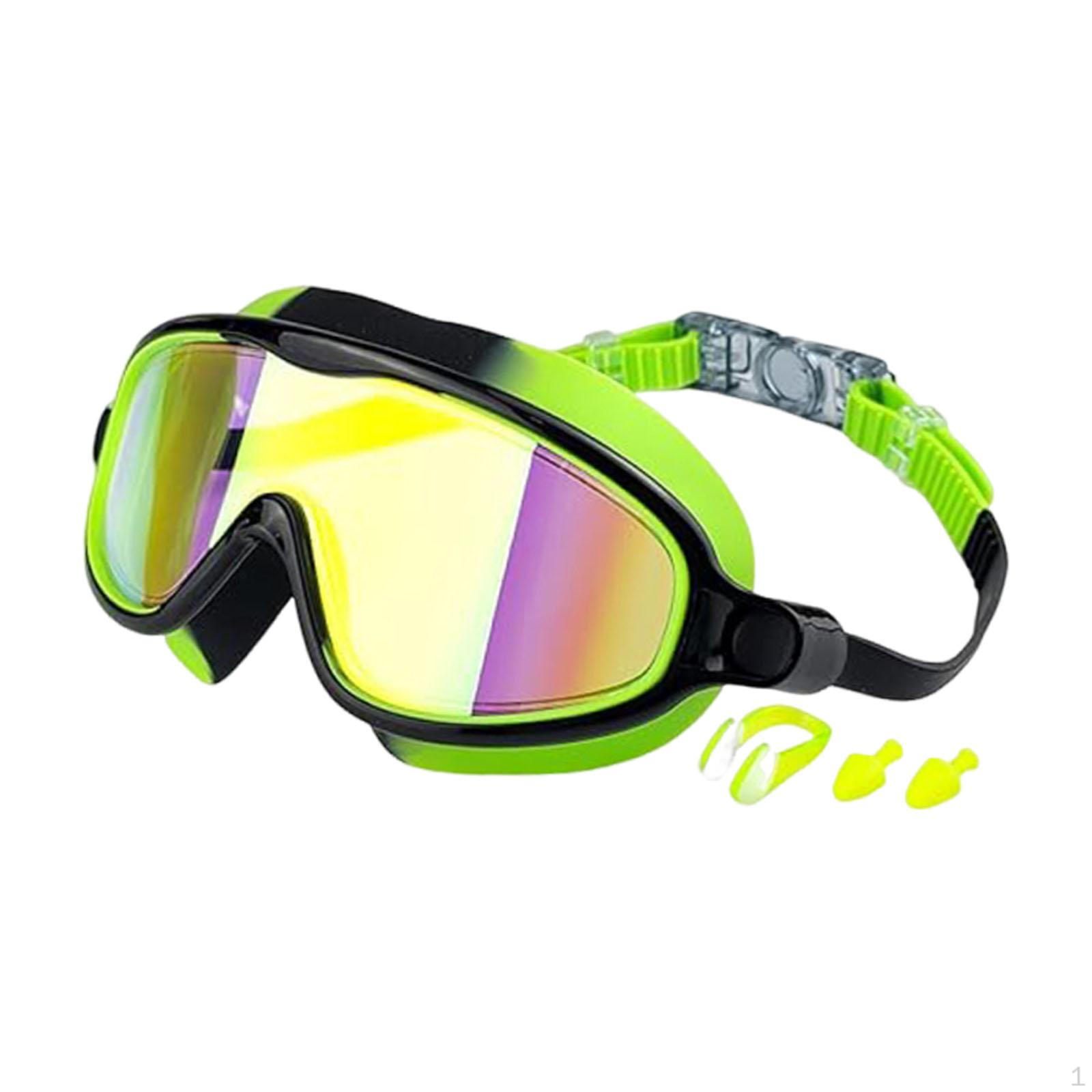 Boys and Girls Swim Eyewear for Pool Use with Leakproof Design Green Black
Boys and Girls Swim Eyewear for Pool Use with Leakproof Design Green Black