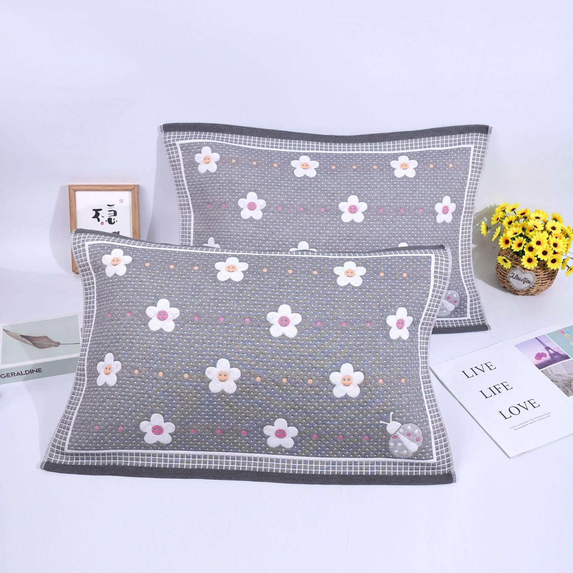 Set of 2 Soft, Breathable, Sweat-Absorbent, Stain-Resistant Thickened Cotton Gauze Pillowcases for Dorm Rooms 52*78cm One Piece
Set of 2 Soft, Breathable, Sweat-Absorbent, Stain-Resistant Thickened Cotton Gauze Pillowcases for Dorm Rooms 52*78cm One Piece