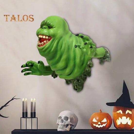 Green Ghost Ornament Spooky Halloween Wall Decoration Green Glutton Figurine for Home Haunted House Horror Themed Parties зелений
Green Ghost Ornament Spooky Halloween Wall Decoration Green Glutton Figurine for Home Haunted House Horror Themed Parties зелений