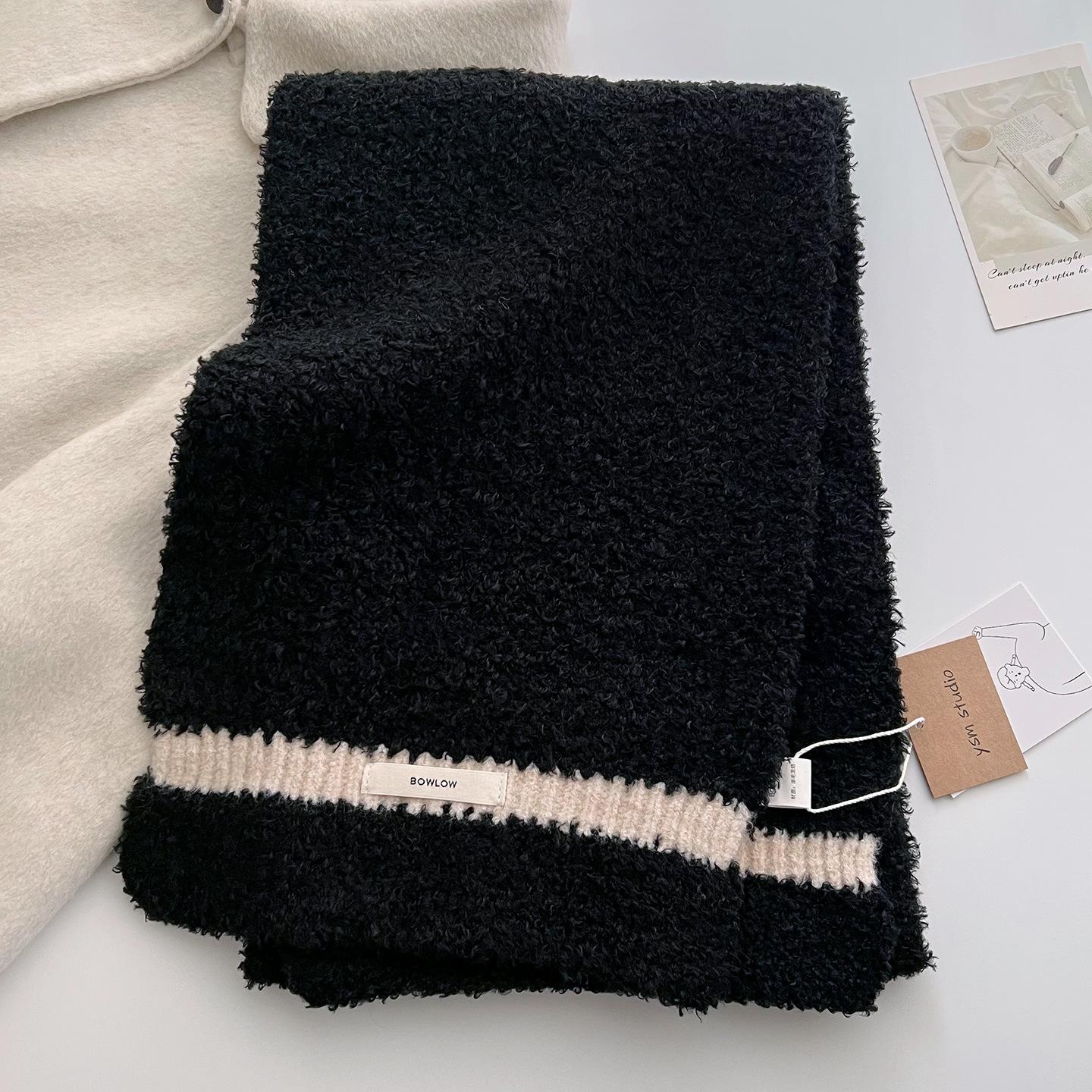 Korea Styles Solid Knitted Scarf Women Plush Luxury Winter Warm Simple Scarves Shawls Lady Soft Wraps Neckerchief 28x175cm
Korea Styles Solid Knitted Scarf Women Plush Luxury Winter Warm Simple Scarves Shawls Lady Soft Wraps Neckerchief 28x175cm