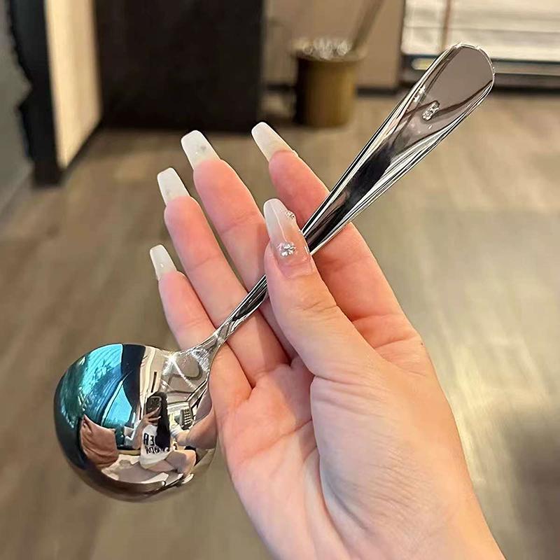 Круглая ложка из нержавеющей стали, сетка, красная, золотистая, для ужина, с длинной ручкой, десертные ложки для перемешивания, кухонные аксессуары, гаджеты 1PCS
Круглая ложка из нержавеющей стали, сетка, красная, золотистая, для ужина, с длинной ручкой, десертные ложки для перемешивания, кухонные аксессуары, гаджеты 1PCS