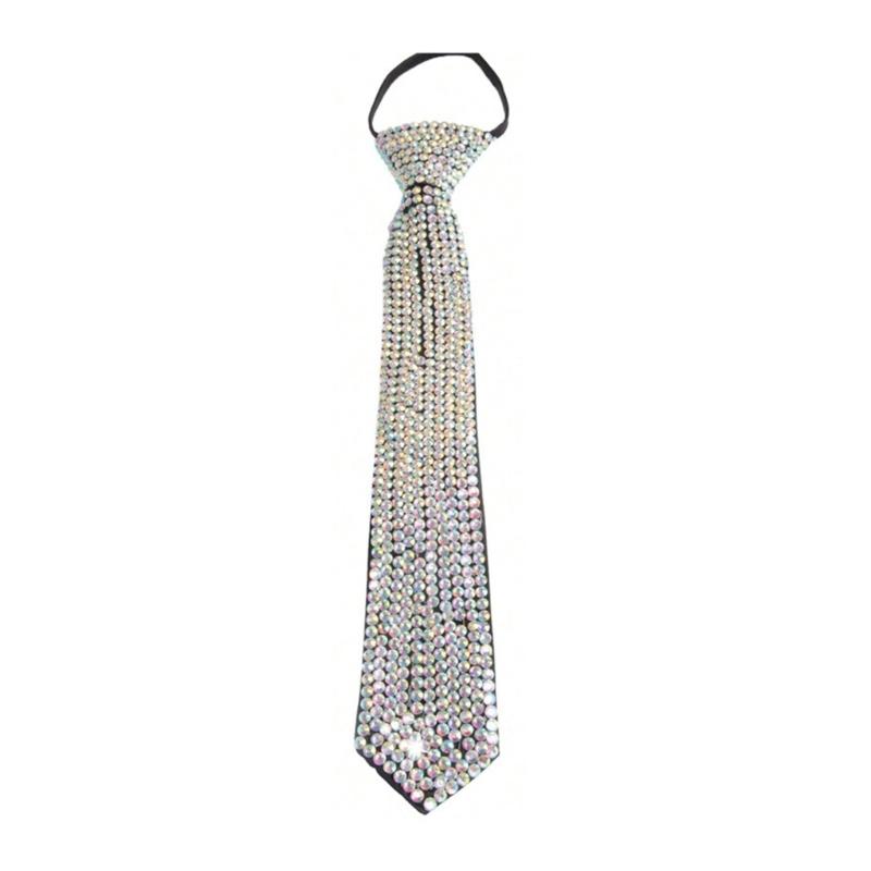 Sparkling JK Neck Tie for Night Club Party Crystal Tie Cool Uniform Necklace Tie Stage Shows Collar Tie Costume Neckwear
Sparkling JK Neck Tie for Night Club Party Crystal Tie Cool Uniform Necklace Tie Stage Shows Collar Tie Costume Neckwear