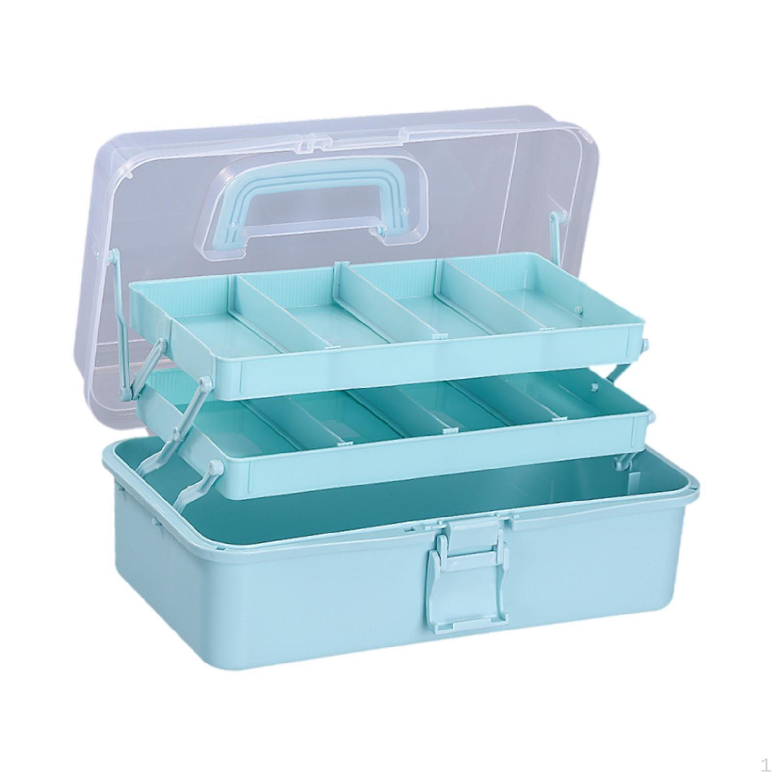 3-шарова коробка для зберігання Аксесуари для рукоділля, багатофункціональна кедді, портативна снасть, що складається
3-шарова коробка для зберігання Аксесуари для рукоділля, багатофункціональна кедді, портативна снасть, що складається