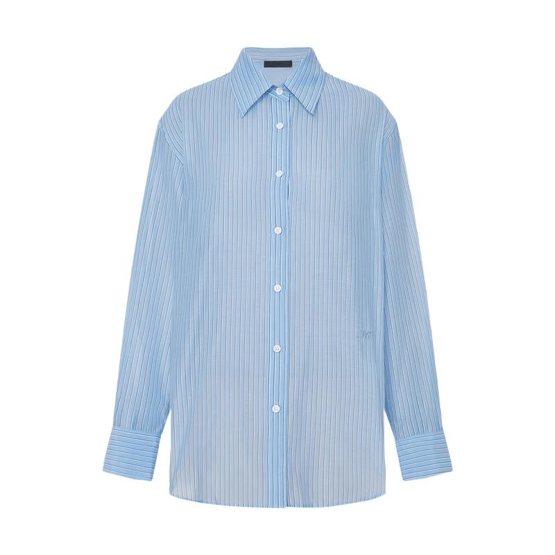MO&Co. Striped Cotton Silk Shirt Cardigan XS
MO&Co. Striped Cotton Silk Shirt Cardigan XS