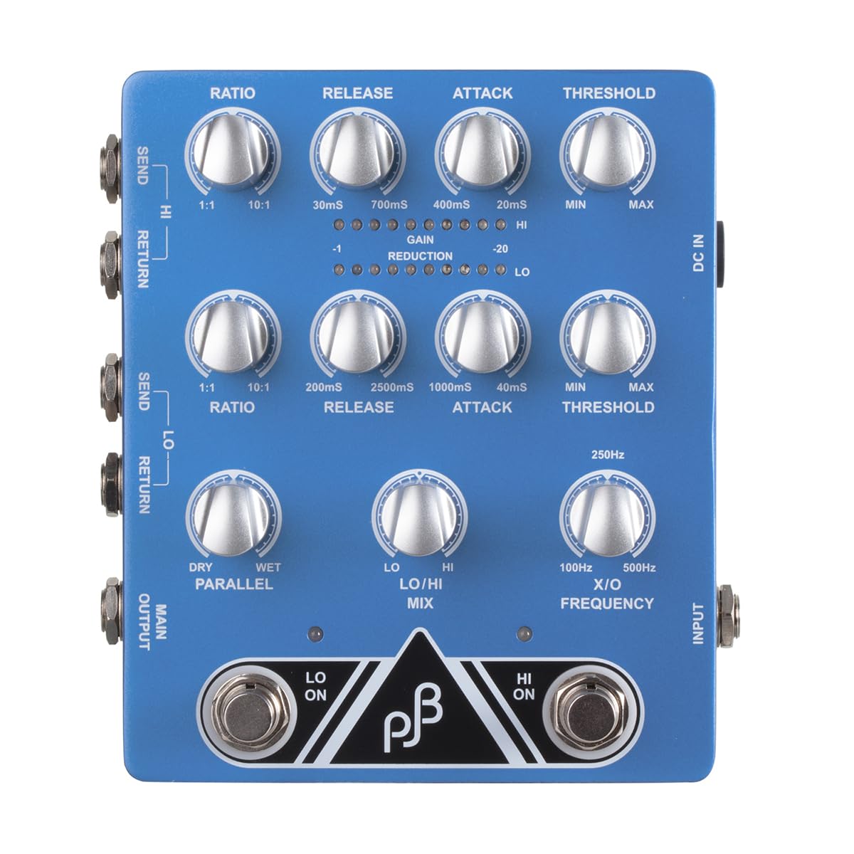 PHIL JONES BASS Phil Jones Bass X2C Dual Band Compressor Crossover Bass Багатофункціональна подвійна педаль компресора
PHIL JONES BASS Phil Jones Bass X2C Dual Band Compressor Crossover Bass Багатофункціональна подвійна педаль компресора
