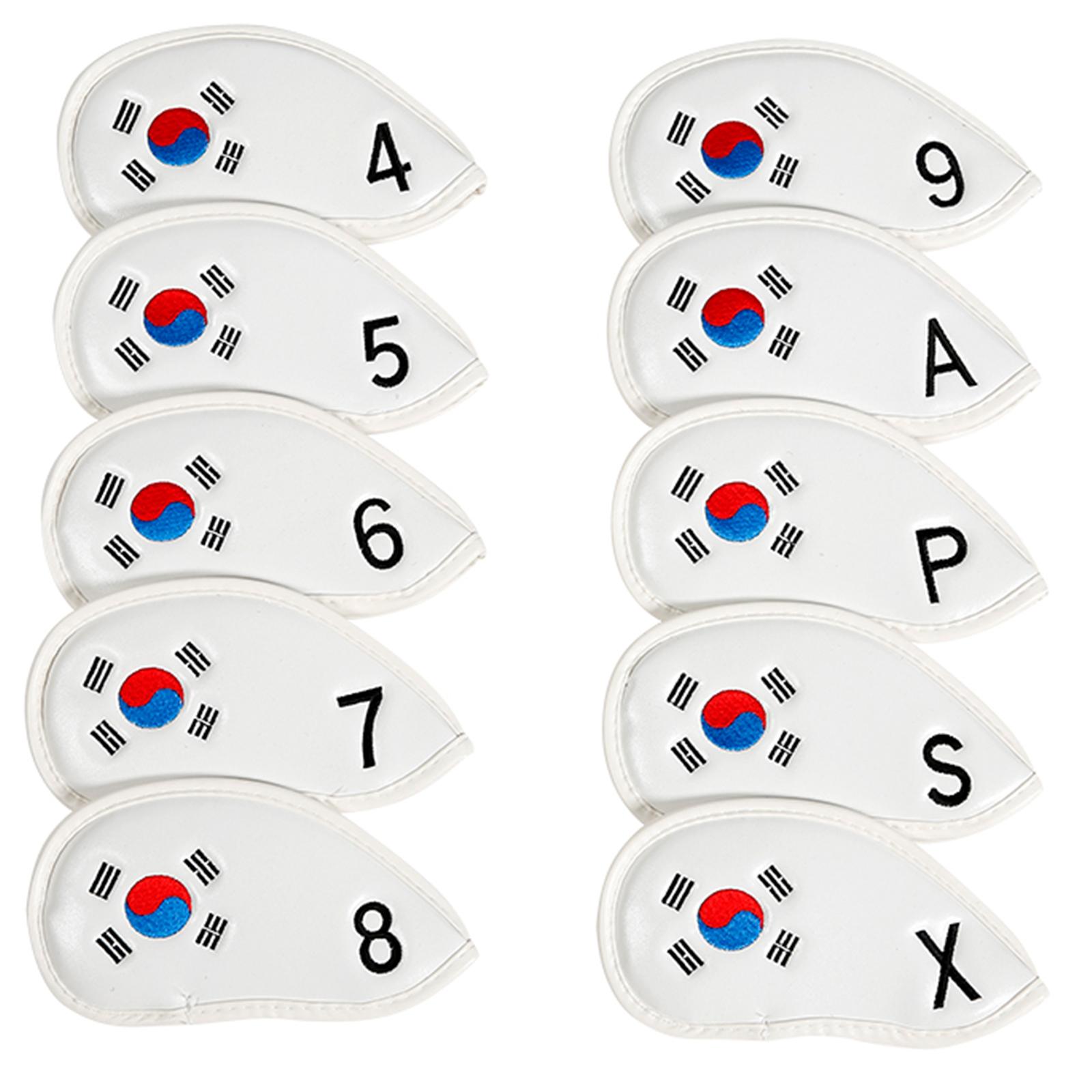 10Pcs PU Golfs Iron Head Cover Golfs Headcover Protective Cover Waterproofs Golfs Clubs Head Cover Putter Protector 1
10Pcs PU Golfs Iron Head Cover Golfs Headcover Protective Cover Waterproofs Golfs Clubs Head Cover Putter Protector 1