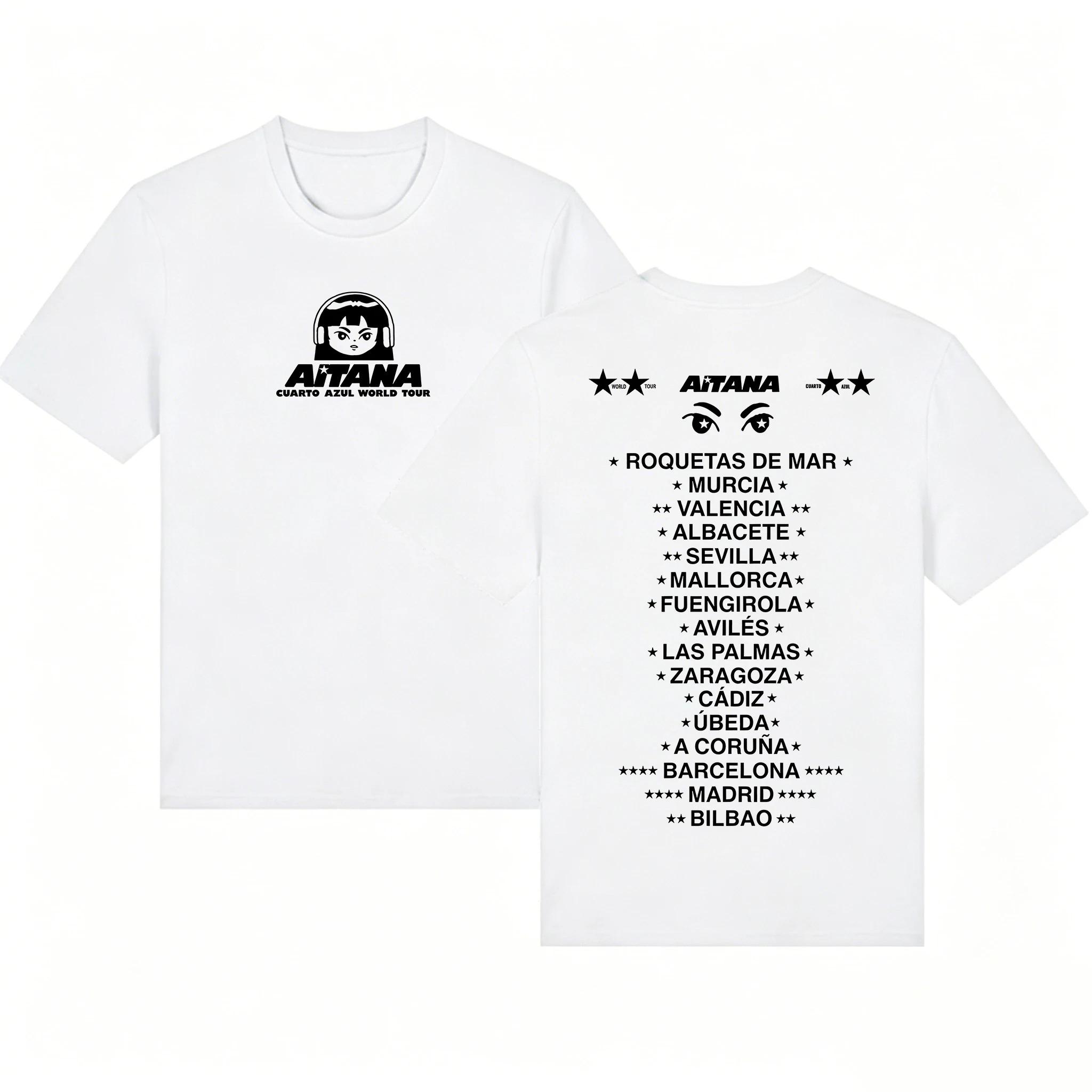 2026 Summer Fashion Trendy Tee Aitana Merch Cuarto Azul Tour 2026 T-Shirt Men Woman Harajuku Short Sleeve Tops for Fans Gift 4XL
2026 Summer Fashion Trendy Tee Aitana Merch Cuarto Azul Tour 2026 T-Shirt Men Woman Harajuku Short Sleeve Tops for Fans Gift 4XL