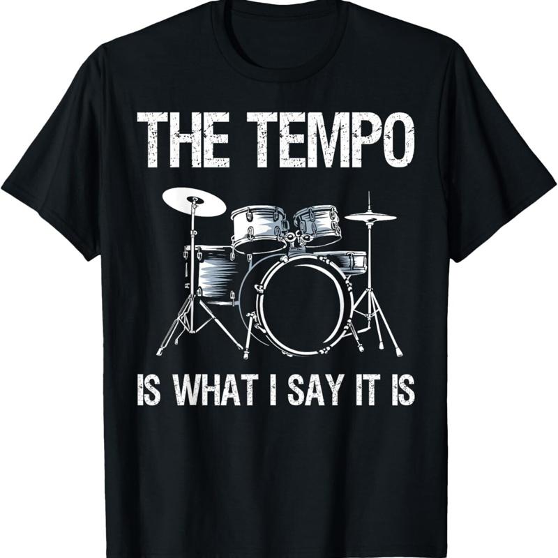 The Tempo Is What I Say It Is Gift Funny Drummer Men Women T Shirt 5XL різнокольоровий
The Tempo Is What I Say It Is Gift Funny Drummer Men Women T Shirt 5XL різнокольоровий