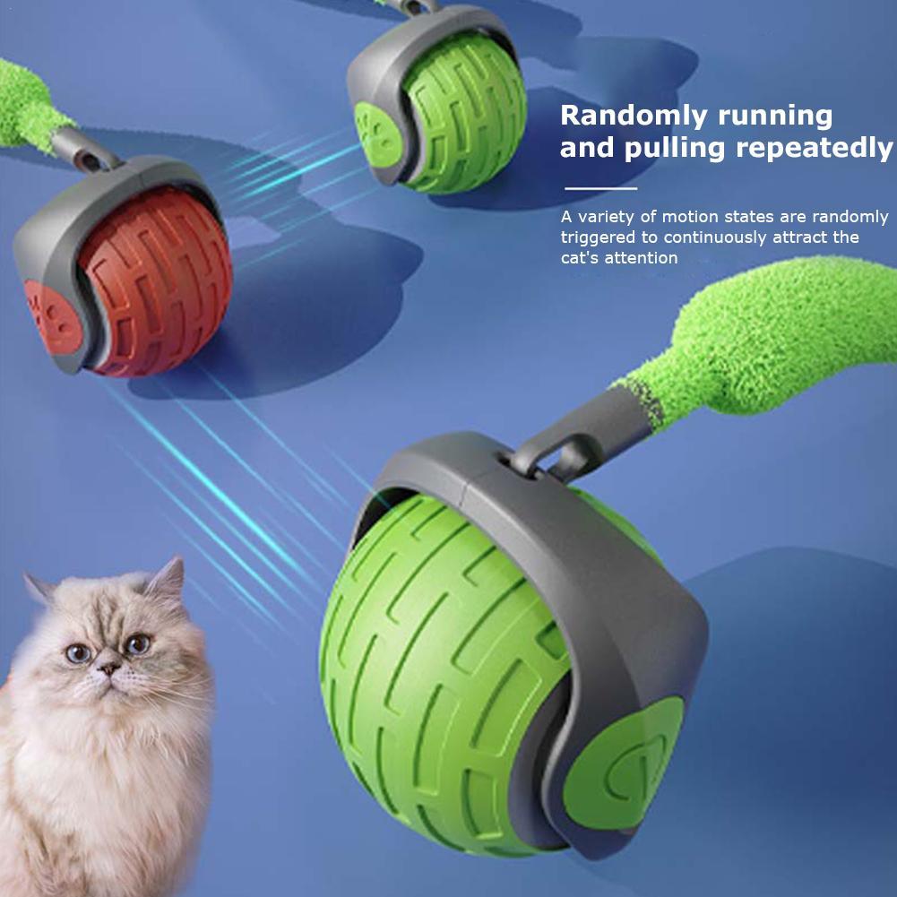 Новые интерактивные игрушки для кошек с хвостом, автоматические электрические катящиеся мячи, игрушки для кошек, собак, домашних животных, умные автоматические тизеры с зарядкой от USB
Новые интерактивные игрушки для кошек с хвостом, автоматические электрические катящиеся мячи, игрушки для кошек, собак, домашних животных, умные автоматические тизеры с зарядкой от USB