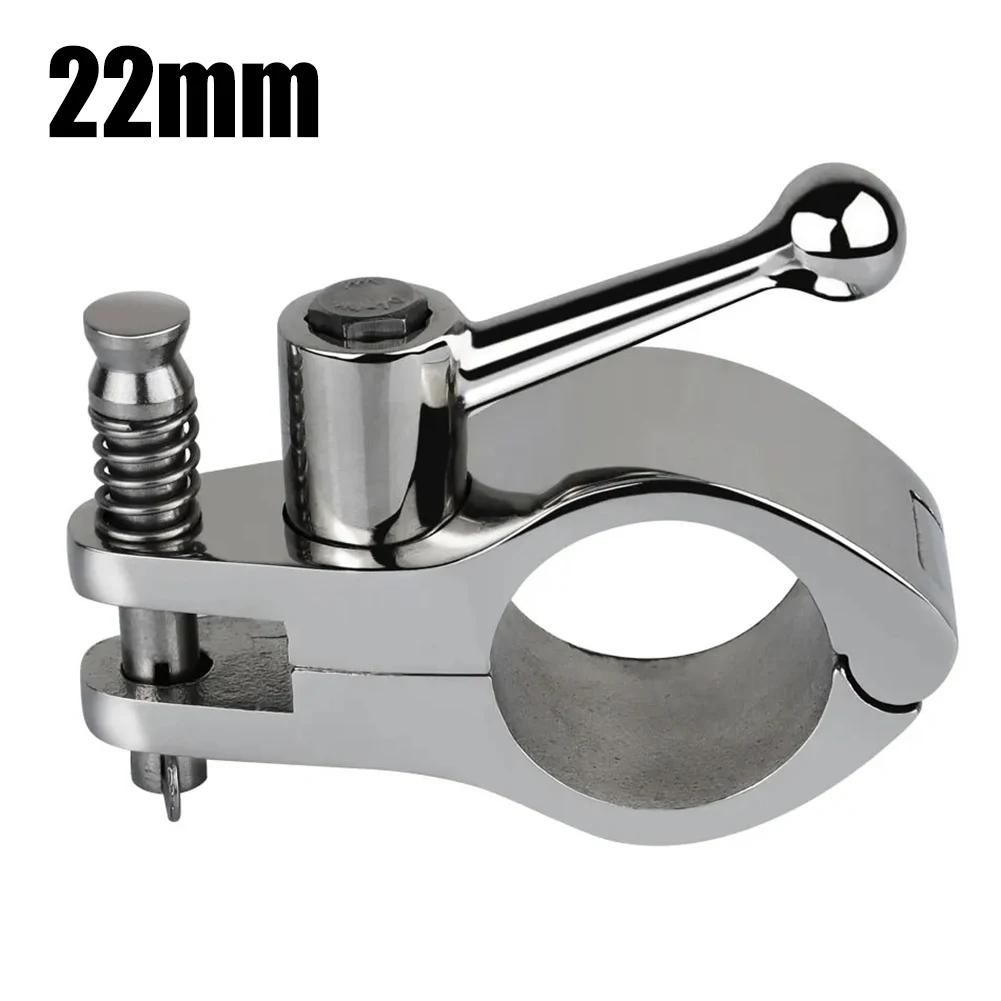 22/25MM Bimini Marine Awning Hinge Clamps Top Rail Jaw Slide Eye End Cap Pipe Clamp 316 Stainless Steel Ship Sunshade Hinge Clip
22/25MM Bimini Marine Awning Hinge Clamps Top Rail Jaw Slide Eye End Cap Pipe Clamp 316 Stainless Steel Ship Sunshade Hinge Clip