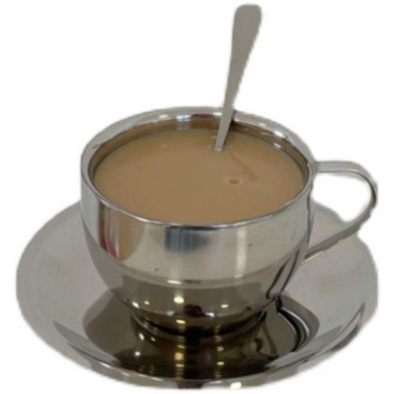Stainless Steel Coffee Cup Spoon Set Heat Resistant 180ml Drum Coffee Cup Milk Cup Office Glass Drinking Machine
Stainless Steel Coffee Cup Spoon Set Heat Resistant 180ml Drum Coffee Cup Milk Cup Office Glass Drinking Machine