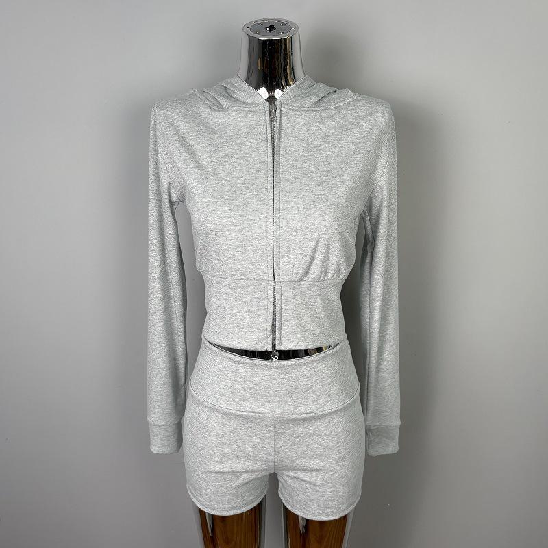 Dongdaemun Slimming Short Hooded Jacket & Shorts Set for Women One Size светло-серый
Dongdaemun Slimming Short Hooded Jacket & Shorts Set for Women One Size светло-серый