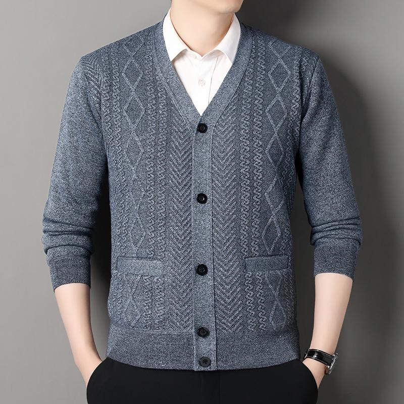 Men s Casual Cardigan Jacket V-Neck Sweater Men s Autumn Winter Clothes Button Knit Cardigans Mens Knitting Sweaters Outwear XL кавовий
Men s Casual Cardigan Jacket V-Neck Sweater Men s Autumn Winter Clothes Button Knit Cardigans Mens Knitting Sweaters Outwear XL кавовий