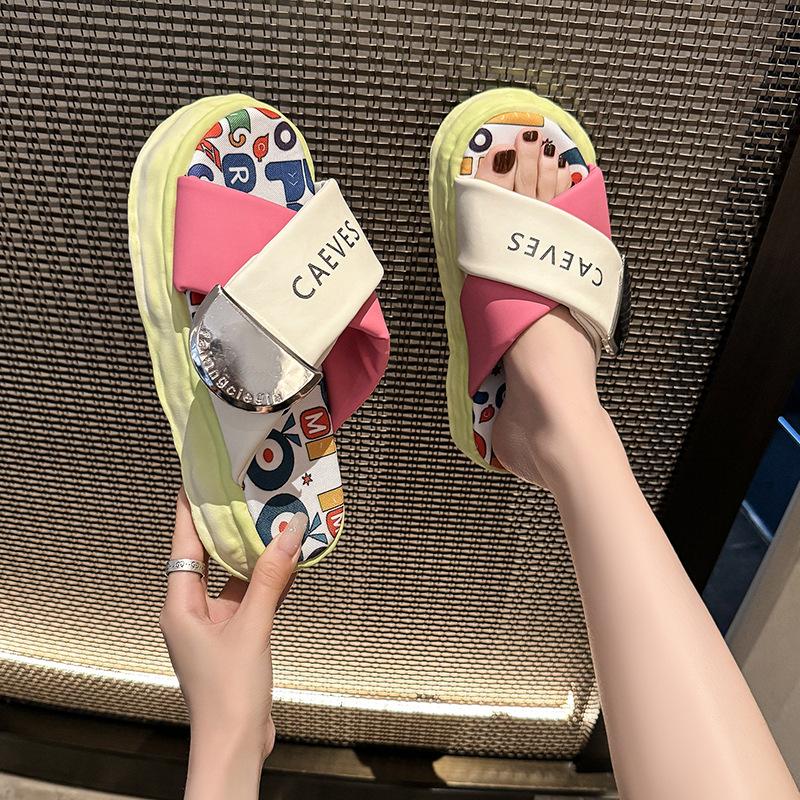 Маффин толстая подошва одно слово тапки повседневные наступать на дерьмо ощущение крутые тапочки женские летняя носка 2025 новые интернет-знаменитость граффити тапочки 40 жёлтый
Маффин толстая подошва одно слово тапки повседневные наступать на дерьмо ощущение крутые тапочки женские летняя носка 2025 новые интернет-знаменитость граффити тапочки 40 жёлтый