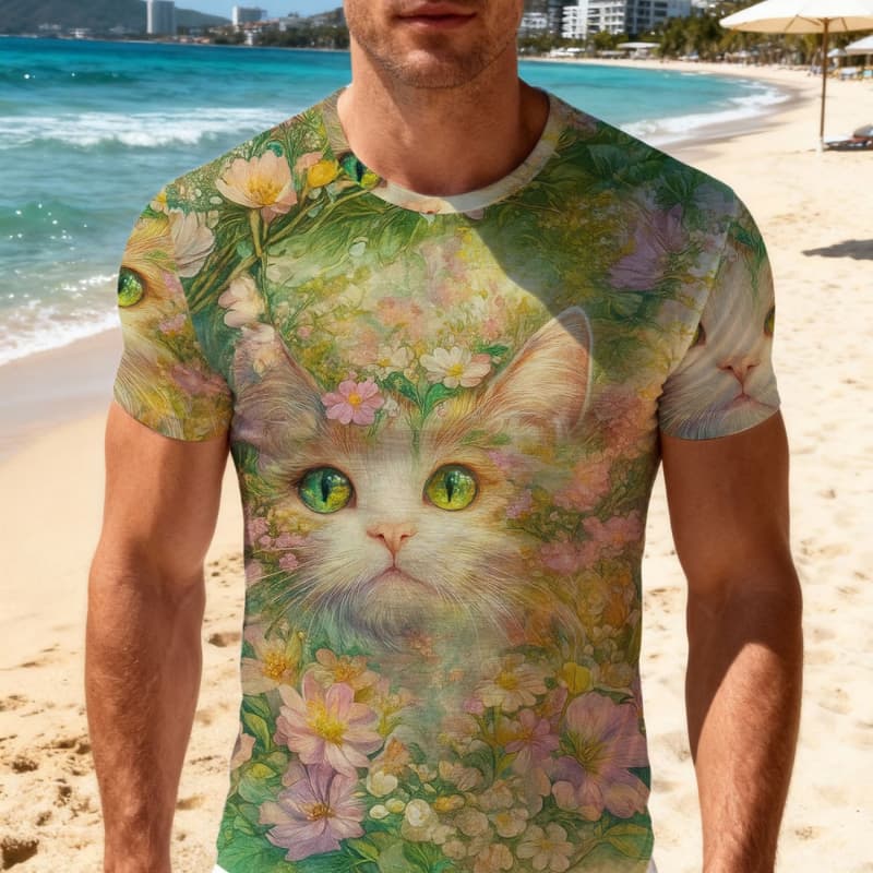 Round neck short-sleeved T-shirt top, comfortable and breathable fabric, casual and sports style S
Round neck short-sleeved T-shirt top, comfortable and breathable fabric, casual and sports style S
