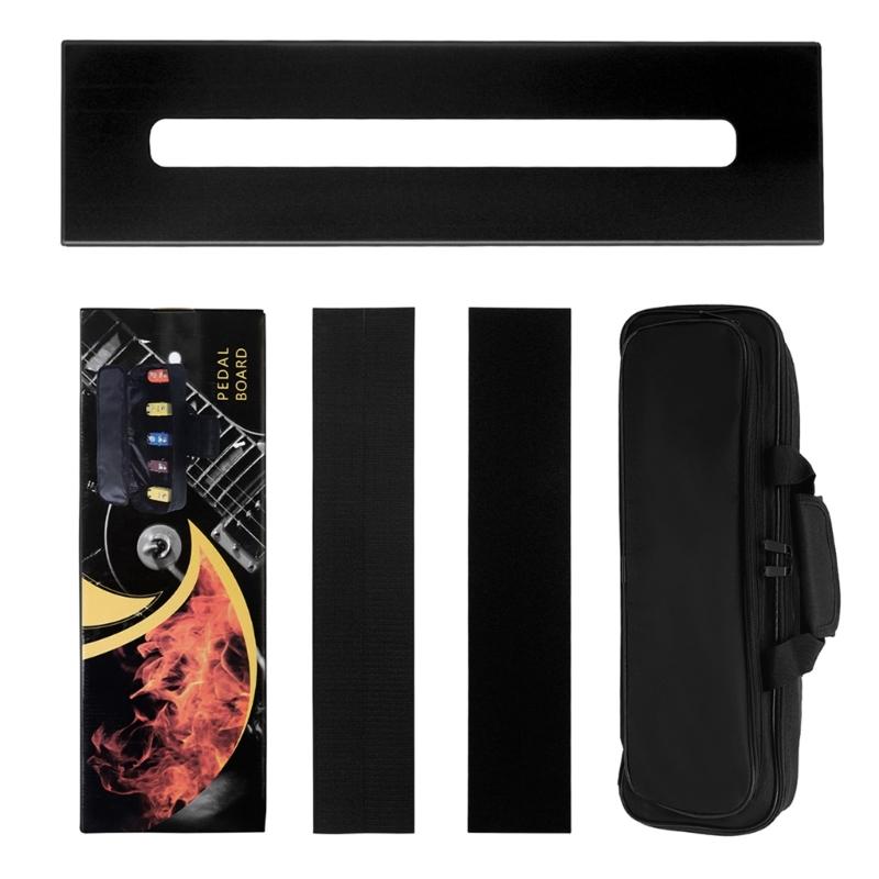 Pedal Board with Completely Isolated Power Supply, 18.14x4.96in Aluminium Alloy Guitar Pedalboard, Included Carrying Bag 1
Pedal Board with Completely Isolated Power Supply, 18.14x4.96in Aluminium Alloy Guitar Pedalboard, Included Carrying Bag 1