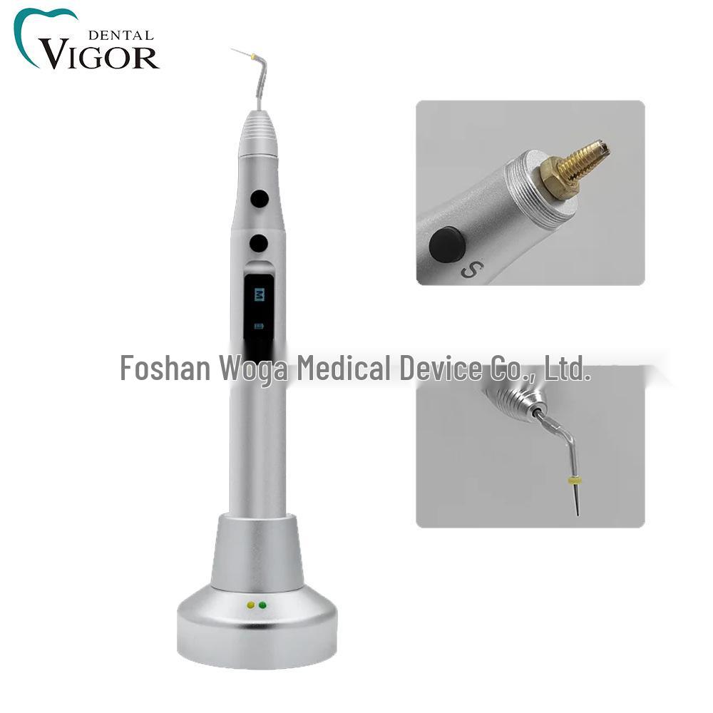 Wireless Digital Gutta Percha Hot Melt Pen with 2 Tips - Fast Heating Dental Filling Tool EU Standard срібний
Wireless Digital Gutta Percha Hot Melt Pen with 2 Tips - Fast Heating Dental Filling Tool EU Standard срібний