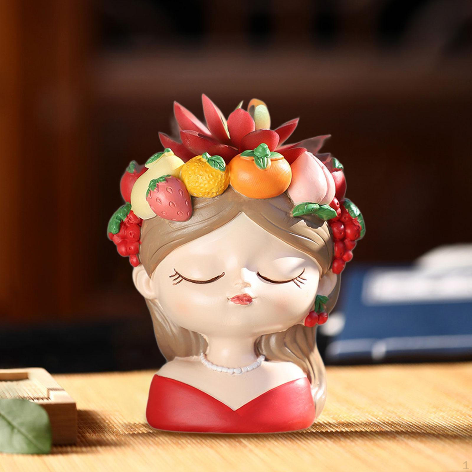 Милый смоляной горшок для растений с лицом девочки, цветочный горшок, декоративный, ручной работы, ваза, для Style D
Милый смоляной горшок для растений с лицом девочки, цветочный горшок, декоративный, ручной работы, ваза, для Style D