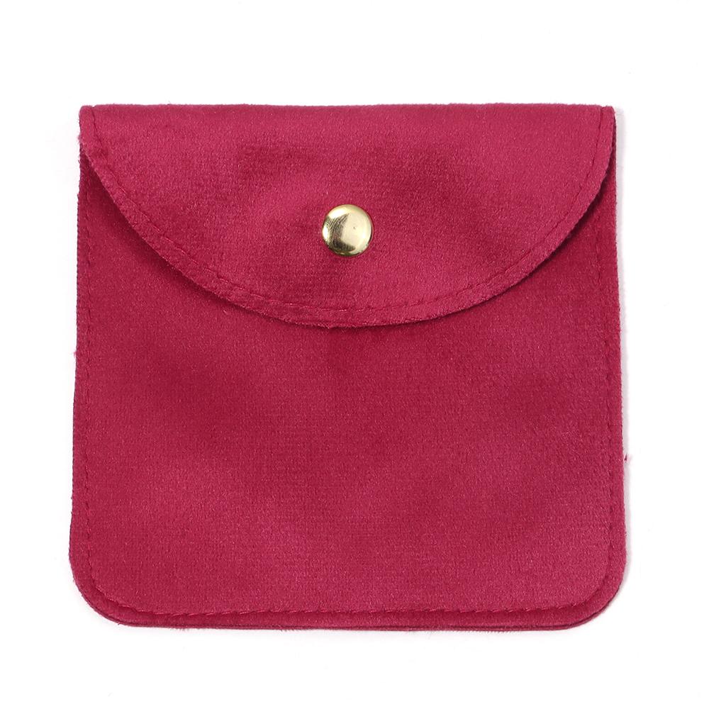 2PCS High Quality Snap Button Packing Bag Jewelry Velvet Bags Soft Portable Ring Earring Necklace Bracelet Storage Bag Wholesale червоний
2PCS High Quality Snap Button Packing Bag Jewelry Velvet Bags Soft Portable Ring Earring Necklace Bracelet Storage Bag Wholesale червоний