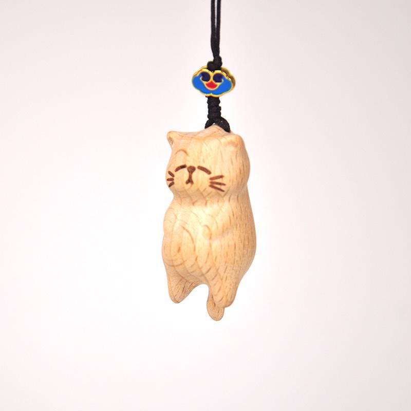 Букове дерево Плюшевий ведмедик і мавпочка Місяць Риболовля Підвіска Брелок з котячою китицею
Букове дерево Плюшевий ведмедик і мавпочка Місяць Риболовля Підвіска Брелок з котячою китицею