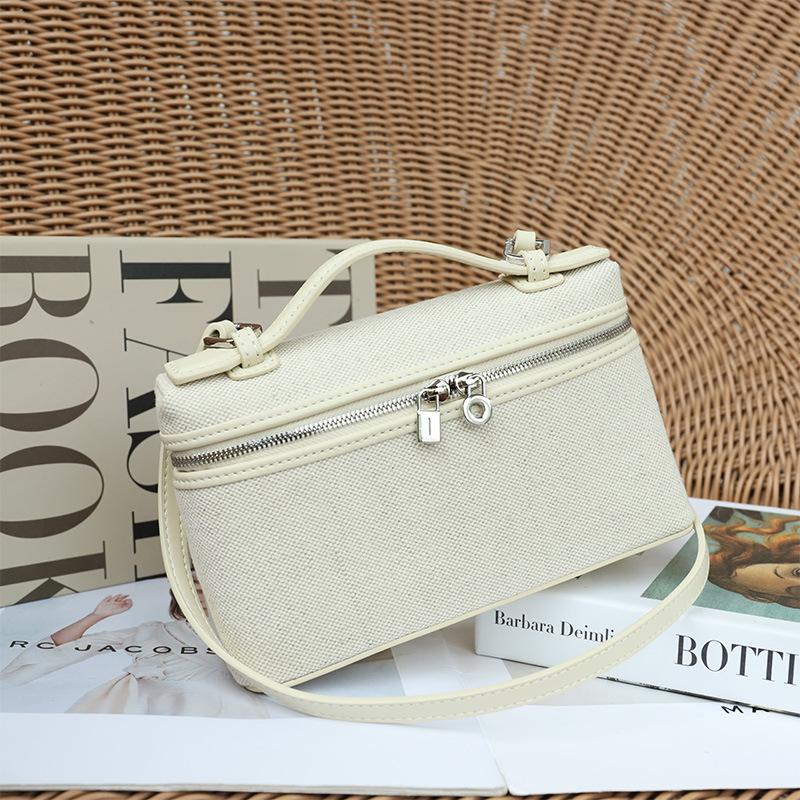 2025 Retro Fashion Canvas Patchwork Cowhide Lunch Box Bag - Handheld & Crossbody 19x7x12 cm
2025 Retro Fashion Canvas Patchwork Cowhide Lunch Box Bag - Handheld & Crossbody 19x7x12 cm