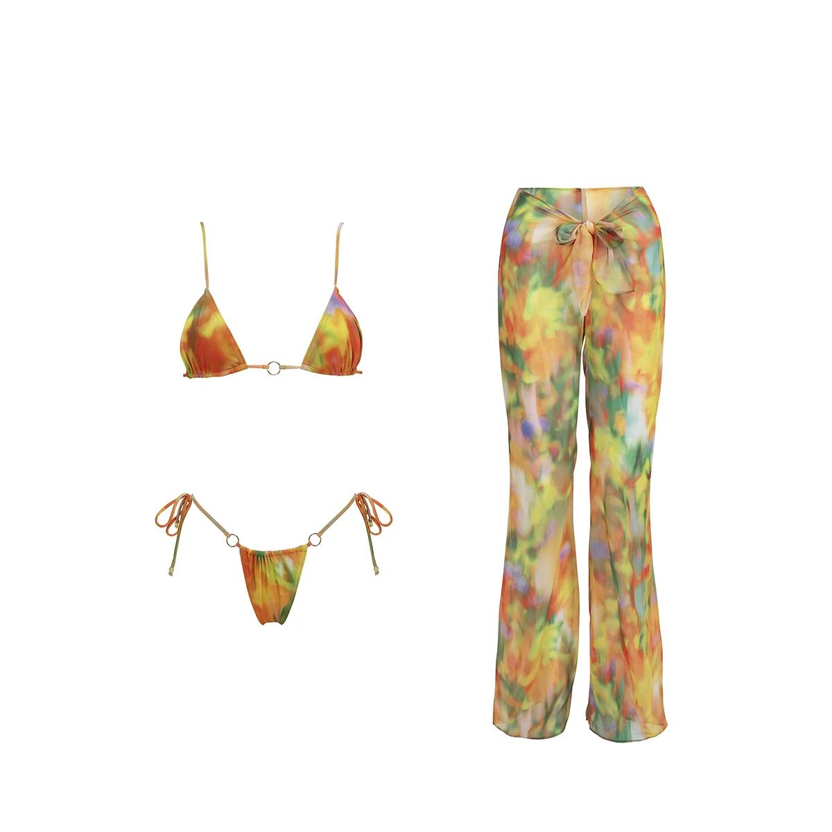 3 Pieces Bikini Women Swimsuit 2025 Female Swimwear Push Up Beachwear Swimming Suit Bathing Suit Pants Micro Bikini Set Biquini M синий
3 Pieces Bikini Women Swimsuit 2025 Female Swimwear Push Up Beachwear Swimming Suit Bathing Suit Pants Micro Bikini Set Biquini M синий