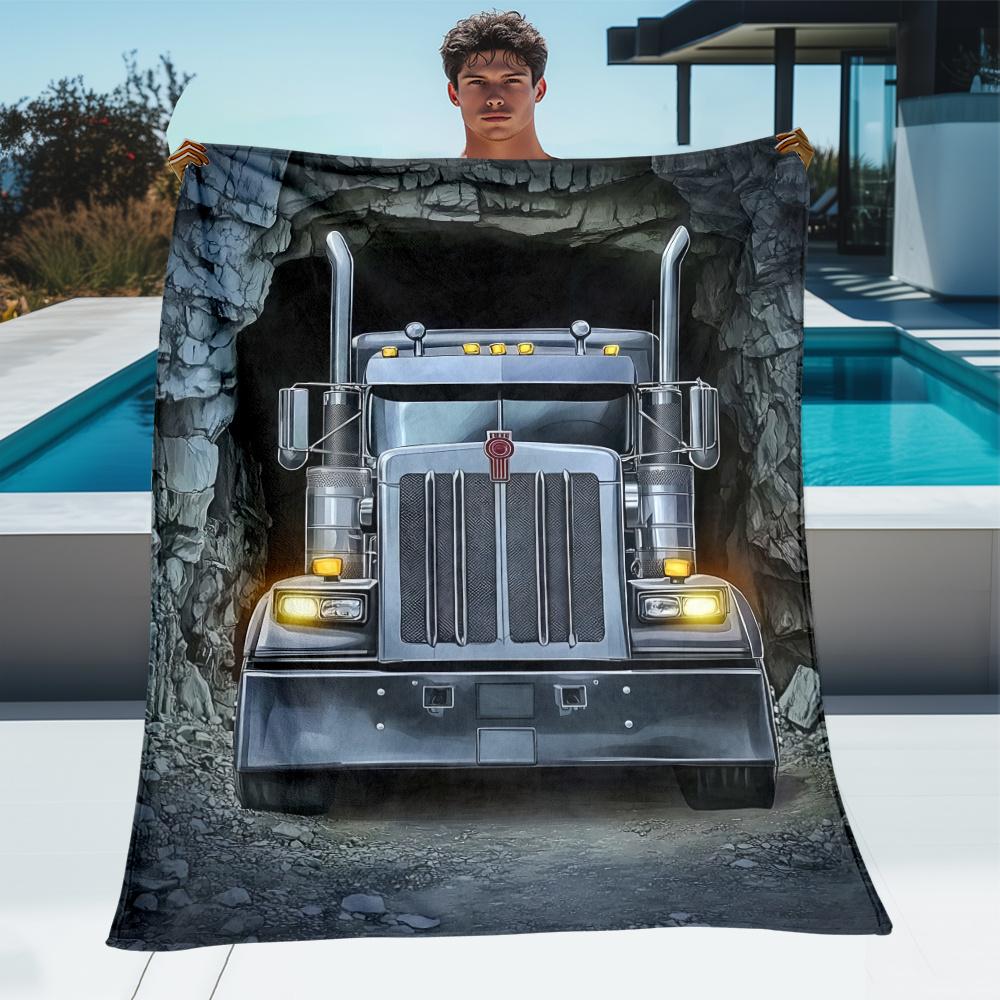semi truck emerging from cave fleece blanket heavy duty trucker gift soft throw blanket for men garage decor vehicle enthusiast 75x100cm (30x40inch)
semi truck emerging from cave fleece blanket heavy duty trucker gift soft throw blanket for men garage decor vehicle enthusiast 75x100cm (30x40inch)