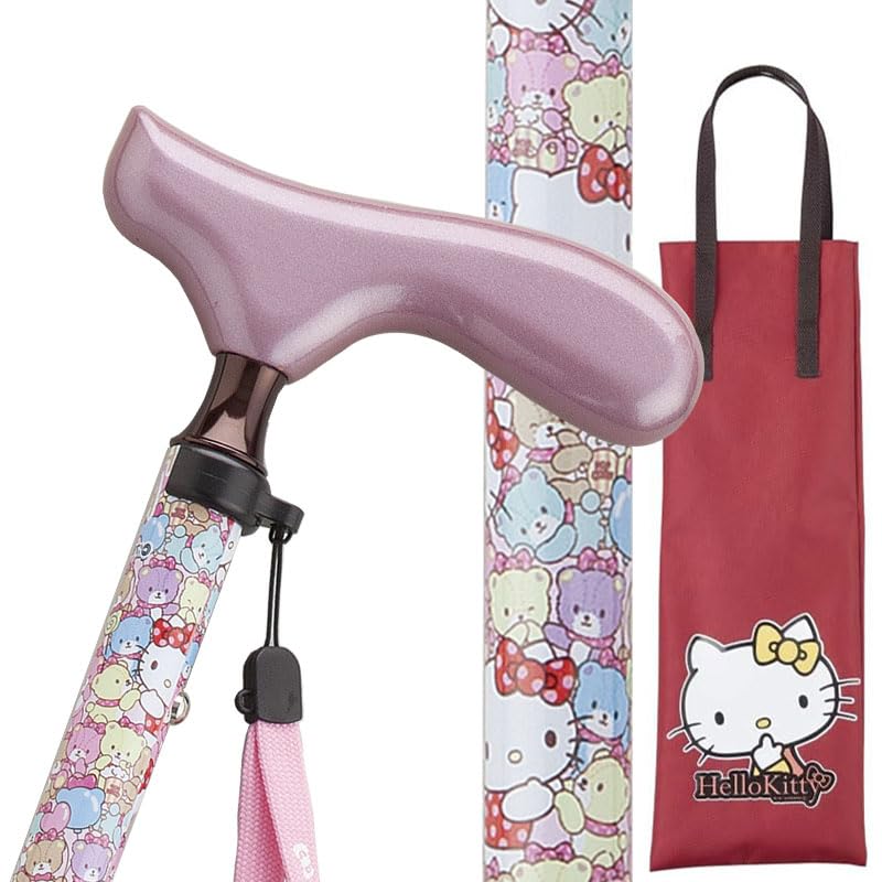 Стильная трость Kitty для сумки Hello Kitty и стильные инструкции по использованию трости в комплекте для женщин, легкая, розовая, набор, складная, розовый
Стильная трость Kitty для сумки Hello Kitty и стильные инструкции по использованию трости в комплекте для женщин, легкая, розовая, набор, складная, розовый