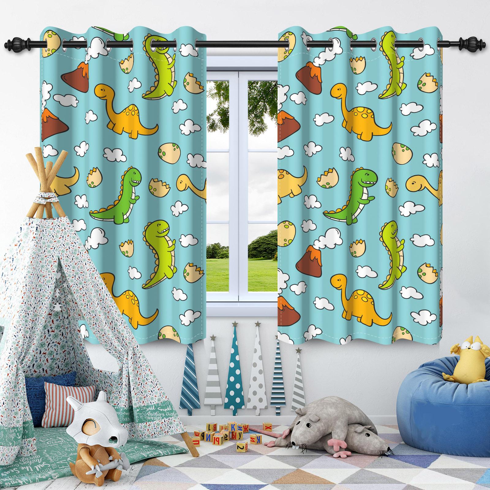 2Pcs Cartoon Dinosaur Curtains Children s Bedroom Room Darkening Living Room Home Decor Blackout Window Drapes Polyester Fabric 50x120cm 2pcs
2Pcs Cartoon Dinosaur Curtains Children s Bedroom Room Darkening Living Room Home Decor Blackout Window Drapes Polyester Fabric 50x120cm 2pcs