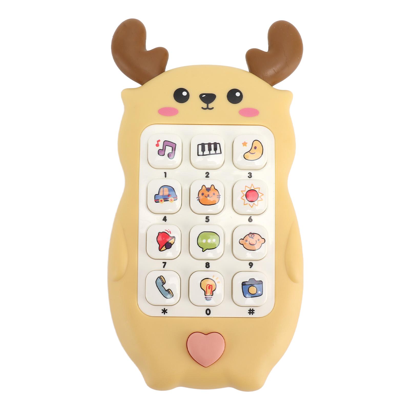 Baby Phone Toy Interactive Electronic Music Lights Chewable Early Educational Baby Smartphone Toy розовый
Baby Phone Toy Interactive Electronic Music Lights Chewable Early Educational Baby Smartphone Toy розовый