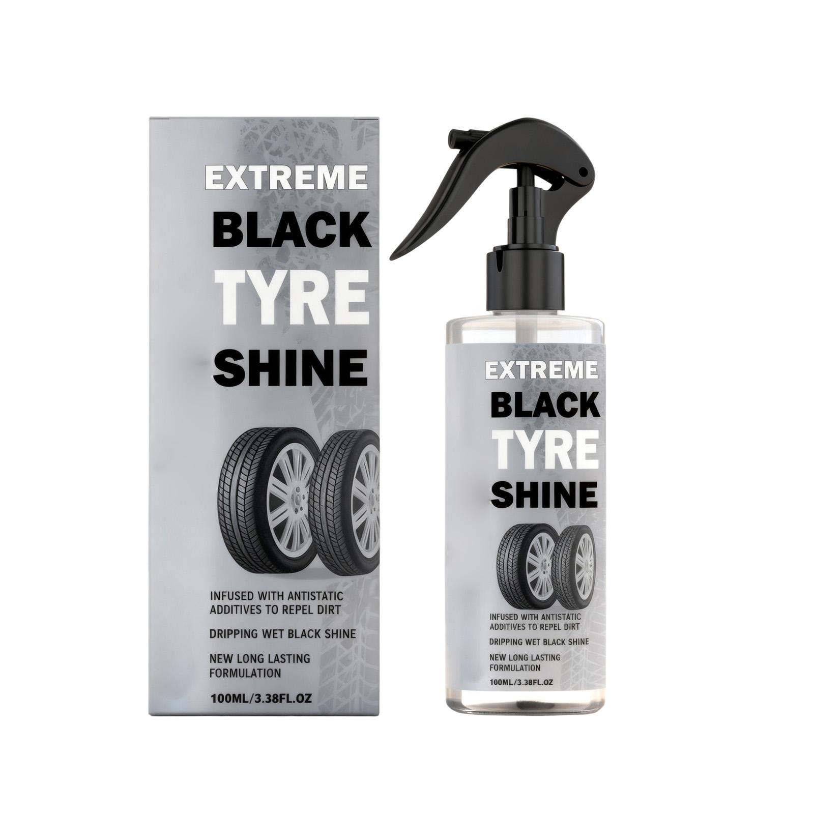 Tire spray: Convenient daily cleaning and maintenance for car tires, removing dirt and retreading100ml ONE SIZE
Tire spray: Convenient daily cleaning and maintenance for car tires, removing dirt and retreading100ml ONE SIZE