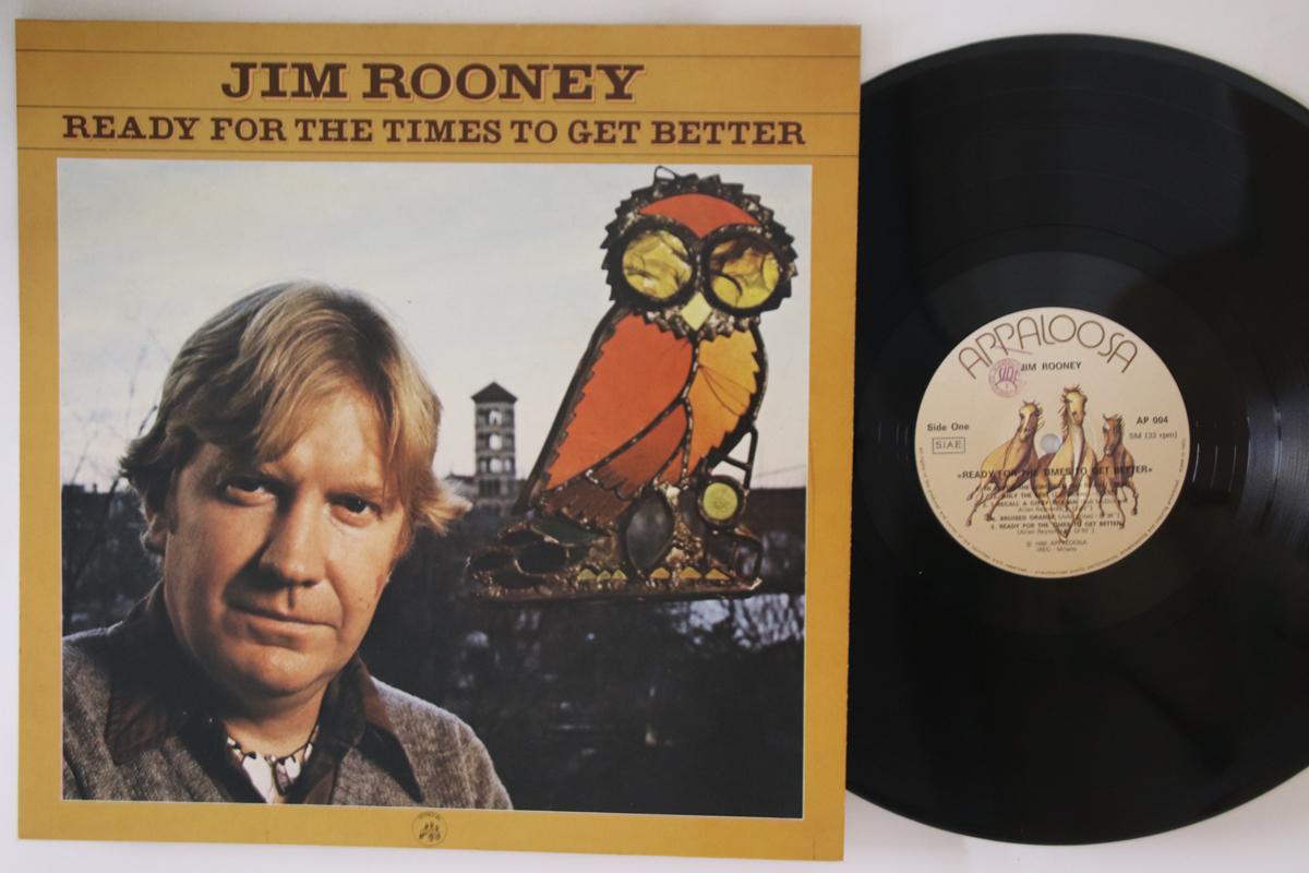 LP Record JIM ROONEY - Ready For The Times To Get Better AP004 APPALOOSA 1980 Italy Folk Used
LP Record JIM ROONEY - Ready For The Times To Get Better AP004 APPALOOSA 1980 Italy Folk Used